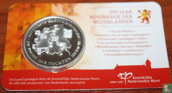 Coincard Nederland penning de elfstedentocht - Image 1