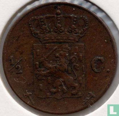 Niederlande ½ Cent 1875 - Bild 2