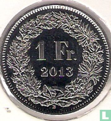 Zwitserland 1 franc 2013 - Afbeelding 1