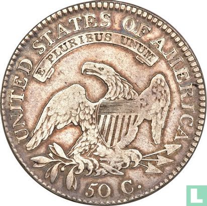 États-Unis ½ dollar 1817 (1817/4) - Image 2