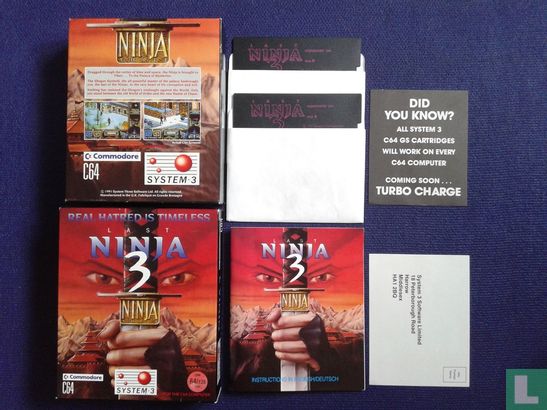 Last Ninja 3 (disk) - Image 3