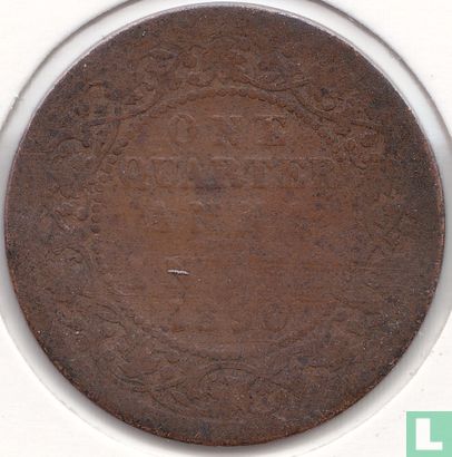 Britisch-Indien ¼ Anna 1890 - Bild 1