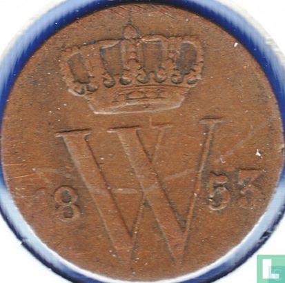 Niederlande ½ Cent 1853 - Bild 1
