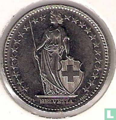 Zwitserland 1 franc 2001 - Afbeelding 2
