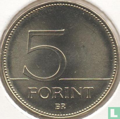 Hongarije 5 forint 2013 - Afbeelding 2