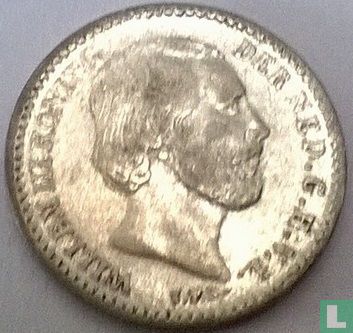 Pays-Bas 10 cents 1876 - Image 2