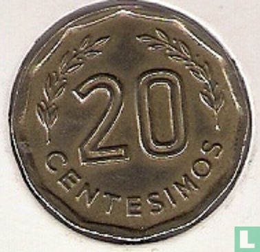 Uruguay 20 Centesimo 1976 - Bild 2