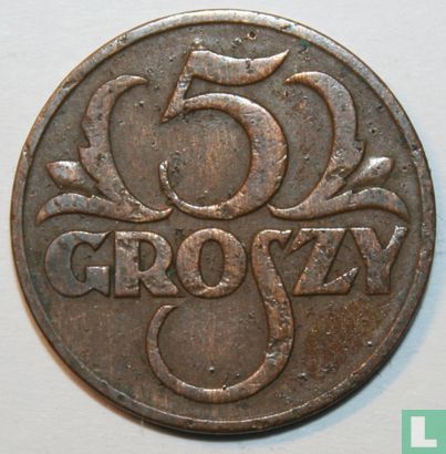 Pologne 5 groszy 1930 - Image 2