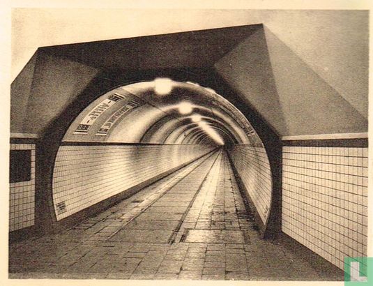 Antwerpen - Tunnel voor voetgangers onder de Schelde - Image 1