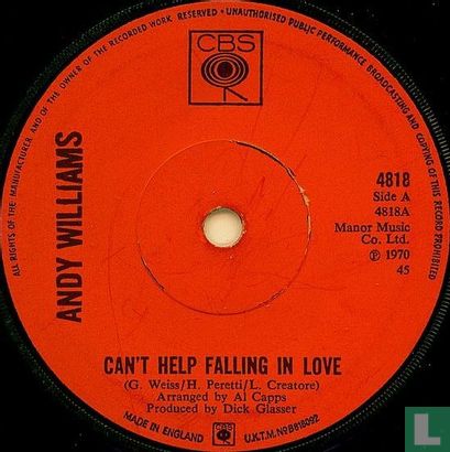 Can't Help Falling in Love - Image 1