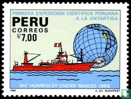 Première expédition péruvienne de recherche en Antarctique