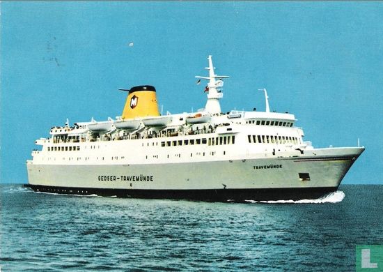 Fährschiff TRAVEMÜNDE - Moltzau Line (70er Jahre)