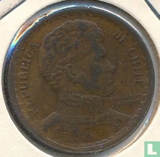 Chili 1 peso 1942 - Afbeelding 2