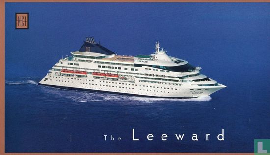 The LEEWARD - Norwegian Cruise Line / oversized XXL-Card  - Afbeelding 1