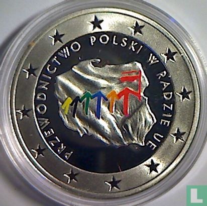 Polen 10 zlotych 2011 (PROOF) "Polish Presidency of the European Union Council" - Afbeelding 2