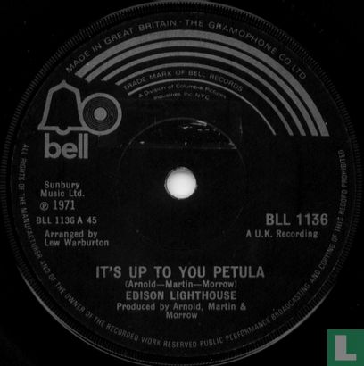 It's Up to You Petula - Bild 1
