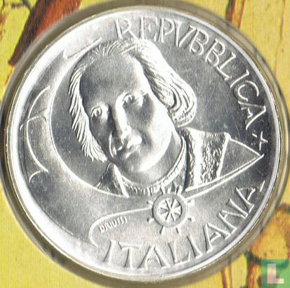 Italië 500 lire 1992 "Christopher Columbus - 500th anniversary Discovery of America" - Afbeelding 2