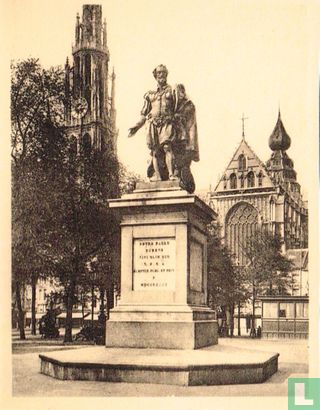 Antwerpen - Groenplaats, Rubens Standbeeld - Afbeelding 1