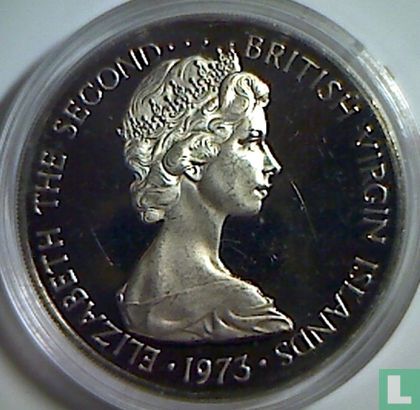 British Virgin Islands 50 cents 1973 (PROOF) - Image 1