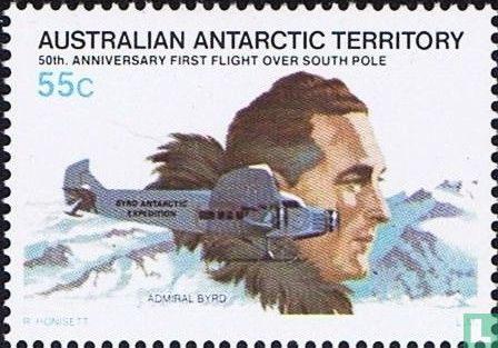Premier vol Antarctique