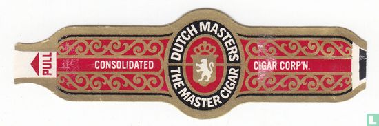 Dutch Masters The Master Cigar - Pull Consolidated - Cigar Corp'n  - Afbeelding 1