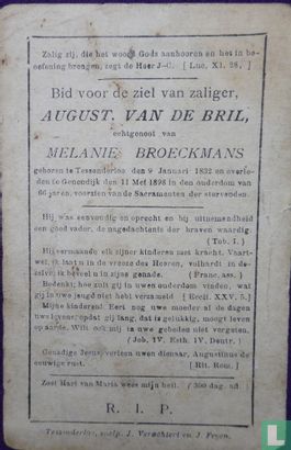 1898 August van de Bril  - Image 2