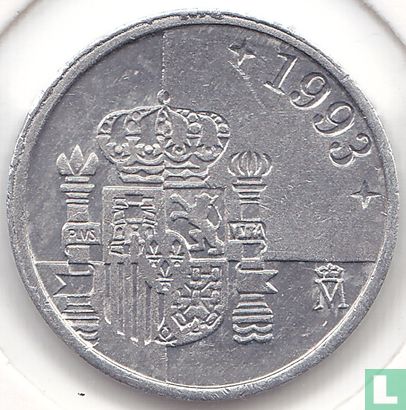 Spanje 1 peseta 1993 - Afbeelding 1