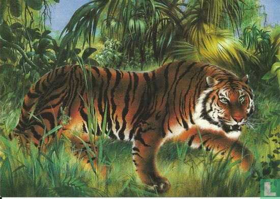 Tiger Shere Khan - Artist impression by Alex Robson - Afbeelding 1