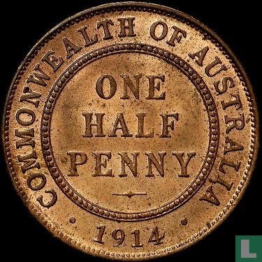Australie ½ penny 1914 (London) - Image 1