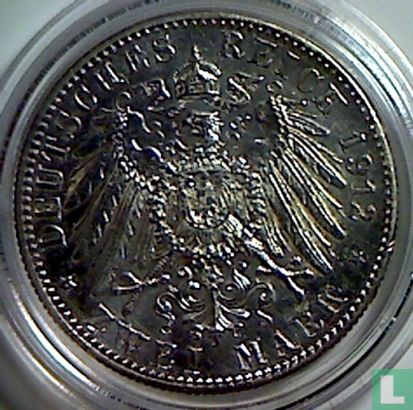 Beieren 2 mark 1912 - Afbeelding 1