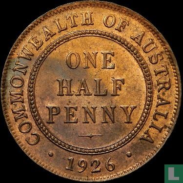 Australie ½ penny 1926 - Image 1