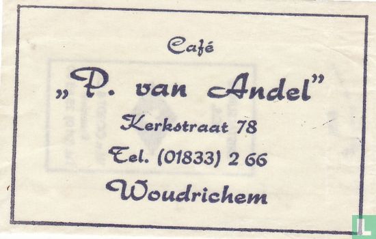 Café "P. van Andel" - Afbeelding 1