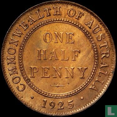 Australien ½ Penny 1925 - Bild 1