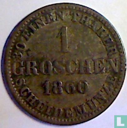 Hannover 1 groschen 1860 - Afbeelding 1
