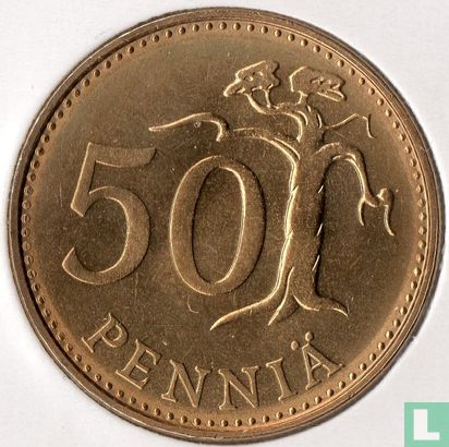 Finland 50 penniä 1989 - Image 2