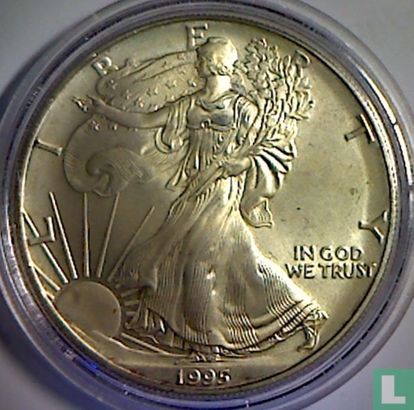 Verenigde Staten 1 dollar 1995 "Silver eagle" - Afbeelding 1