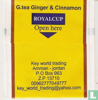 Green Tea Ginger & Cinnamon  - Bild 2