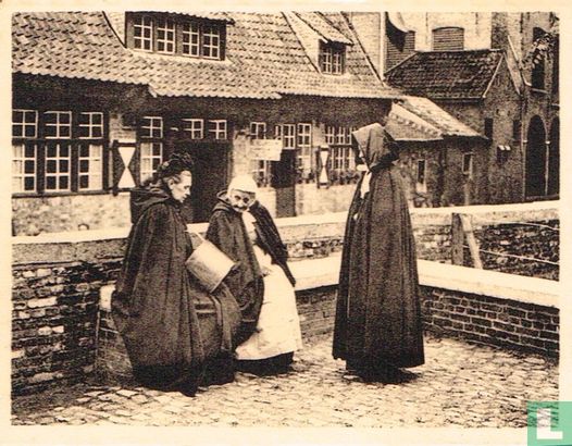 Brugge - Achter Gruuthuuse, Brugse oude vrouwtjes - Afbeelding 1