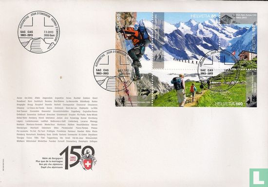 150 jaar Zwitserse Alpenclub SAC