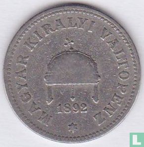 Hongrie 20 filler 1892 - Image 1