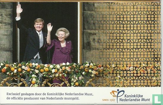 Netherlands 2 euro 2014 (coincard) "First anniversary of Willem - Alexander's accession to the throne and abdication of Queen Beatrix" - Image 2