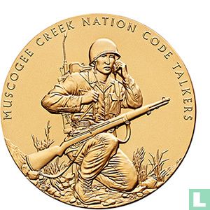 USA Muscogee Creek Nation Code Talkers 2013 - Image 1