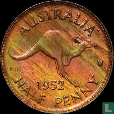 Australie ½ penny 1952 - Image 1