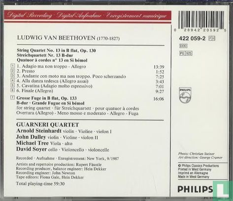 Beethoven: String Quartets Op. 130 & Op. 133 "Grosse Fuge" - Image 2
