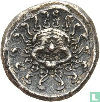 Thracië, Apollonia Pontica, AR Drachme c. 450-400 v.Chr. - Afbeelding 1