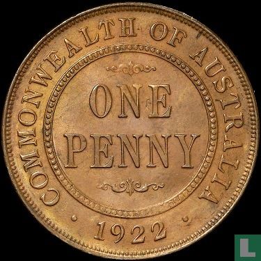 Australien 1 Penny 1922 (Perth) (Indian reverse) - Bild 1