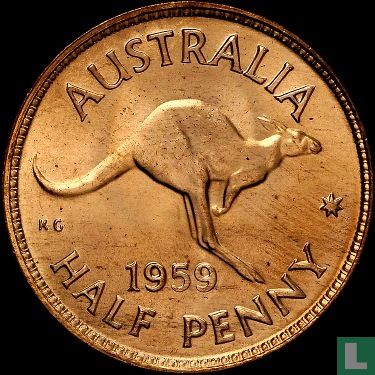 Australien ½ Penny 1959 - Bild 1