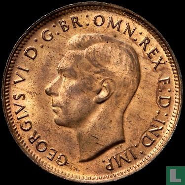 Australië ½ penny 1948 (Melbourne) - Afbeelding 2