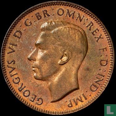 Australie ½ penny 1942 (Perth) - Image 2
