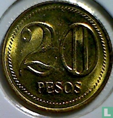 Colombia 20 pesos 2005 - Image 2